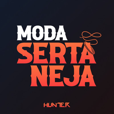 Identificação visual de Hunter.FM — O Canal Moda Sertaneja